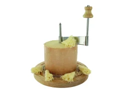 Cook Concept Presentación Y Servicio-Rascador de queso con campana 18 cm Marru00f3n