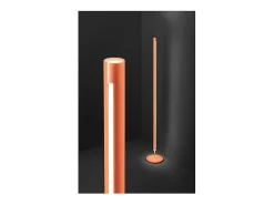 Ray - Lámpara de pie LED regulable de 25 W, 3000 K, 2000 lm, 160 cm de alto, interruptor de pie - Perenz - Blanco Hot