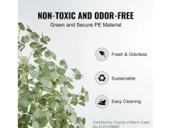 Online Árbol Artificial SucceBuy 181 cm, Planta Artificial PE, para Casa Oficina Centros Comerciales Interior Exterior Verde