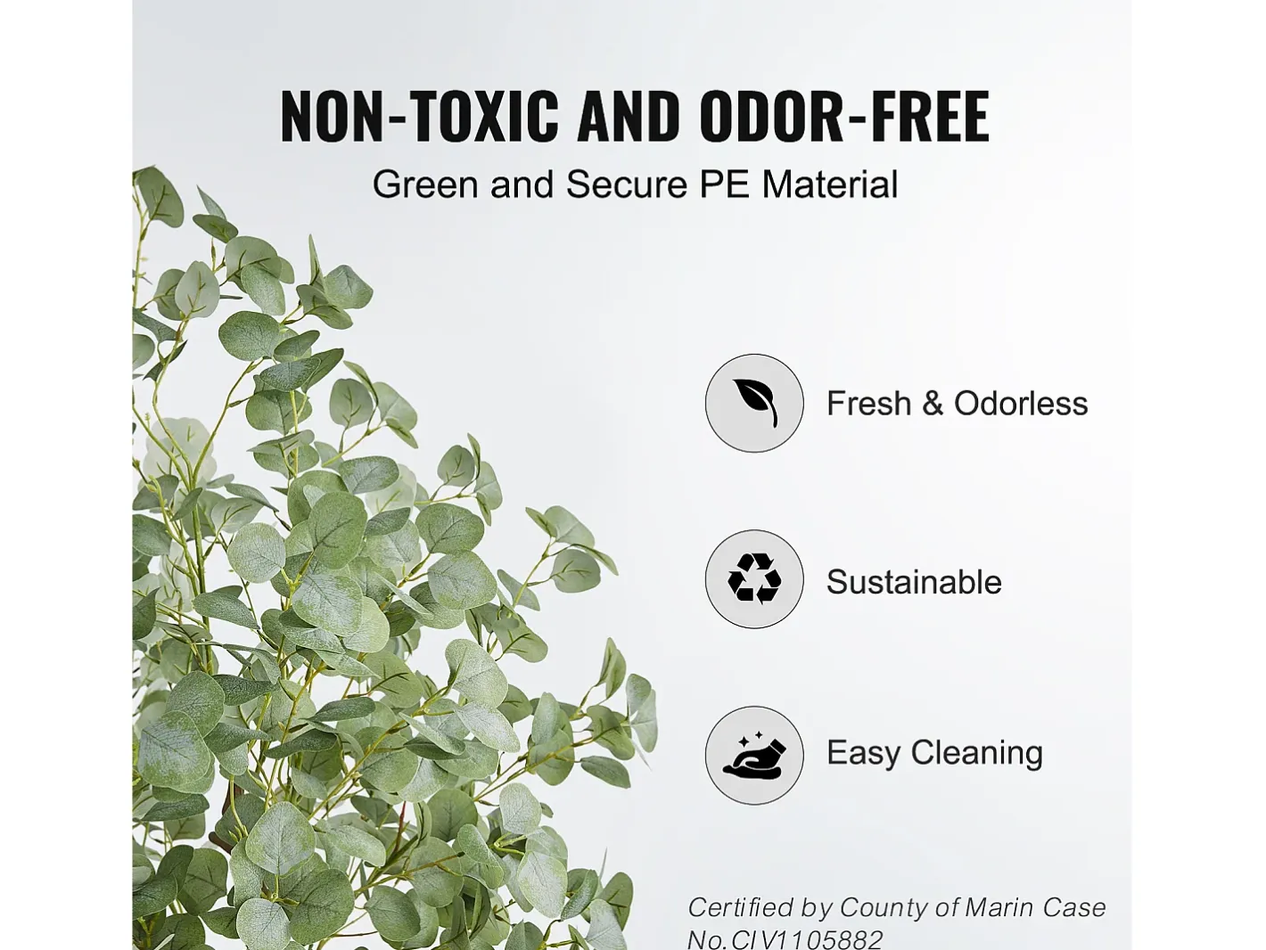 Online Árbol Artificial SucceBuy 181 cm, Planta Artificial PE, para Casa Oficina Centros Comerciales Interior Exterior Verde