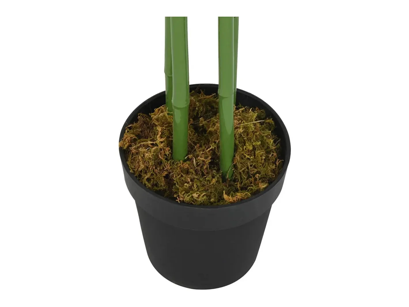New Árbol de bambú artificial con 864 hojas 180 cm ES515637 Verde