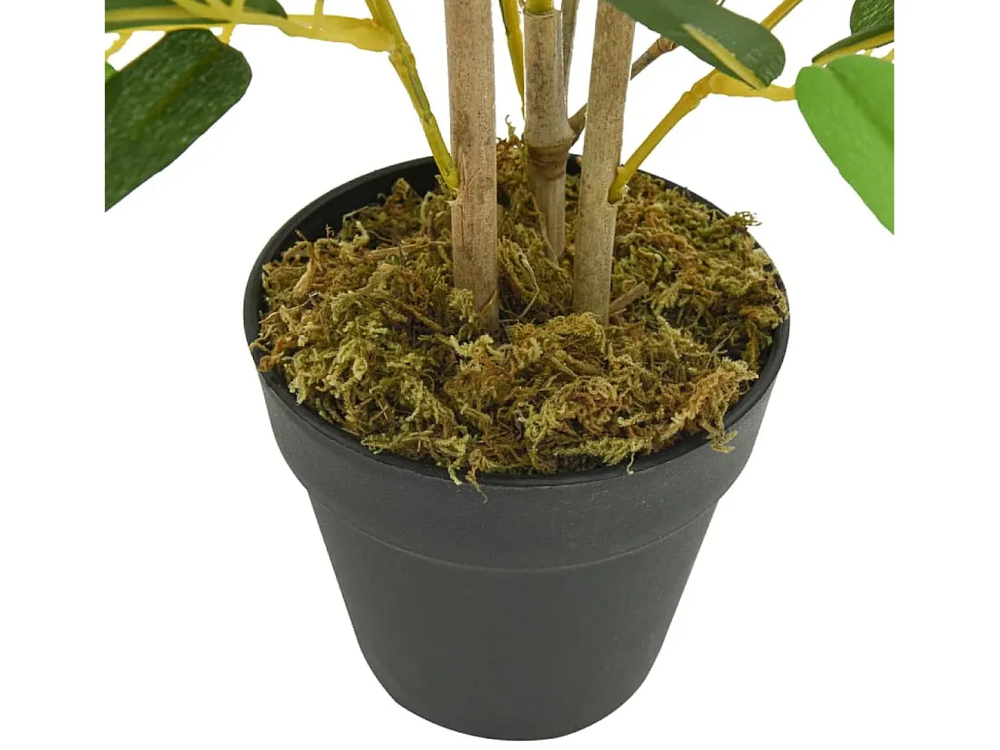 Árbol de bambú artificial con 368 hojas 80 cm ES358939 Verde Clearance