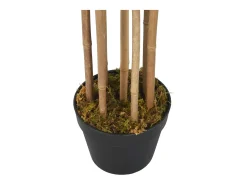 Árbol de bambú artificial con 1095 hojas 150 cm ES999596 Verde Clearance