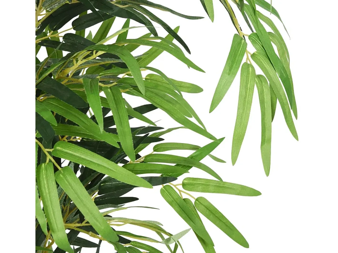 Árbol de bambú artificial con 1095 hojas 150 cm ES999596 Verde Clearance