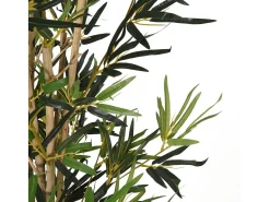 Árbol de bambú artificial con 828 hojas 150 cm ES642397 Verde Hot