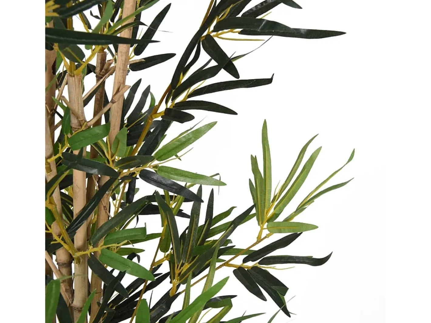 Árbol de bambú artificial con 1104 hojas 180 cm ES112338 Verde Hot