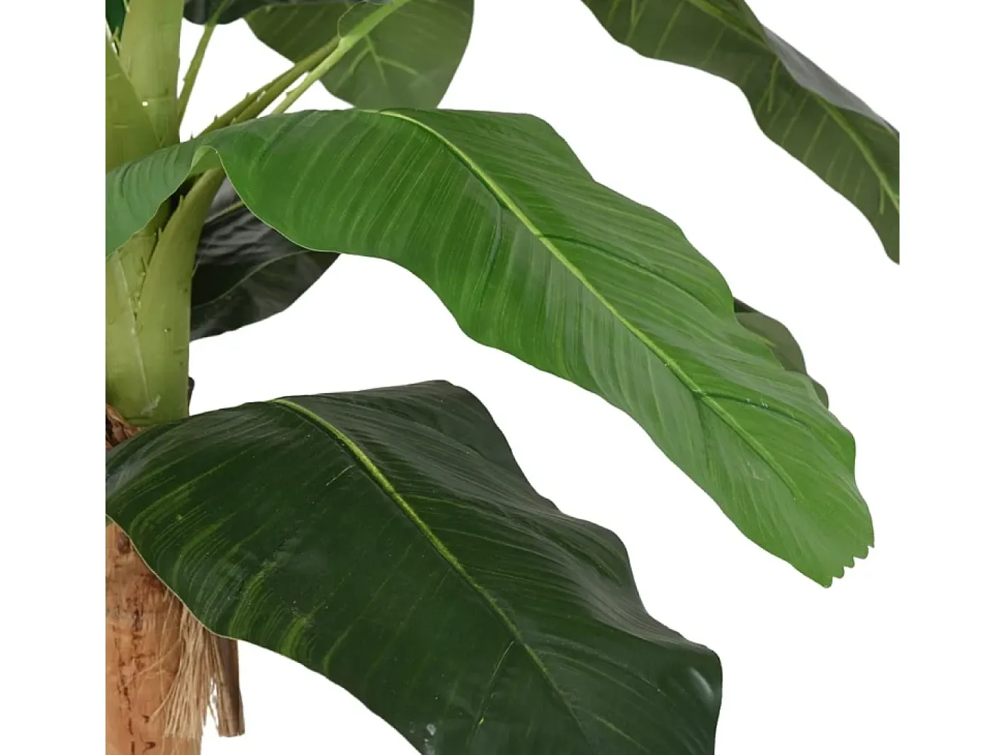 Planta Artificial-Árbol de plátano artificial 18 hojas 150 cm ES944650 Verde