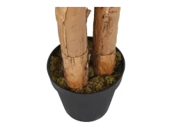 Planta Artificial-Árbol de plátano artificial 19 hojas 180 cm ES523228 Verde