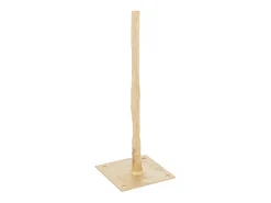 J-Line Planta Artificial-Árbol de plumas con base de metal 140x140x190 cm Dorado