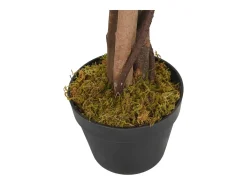 Outlet Árbol de wisteria artificial 1260 hojas y blanco 180 cm ES628608 Verde