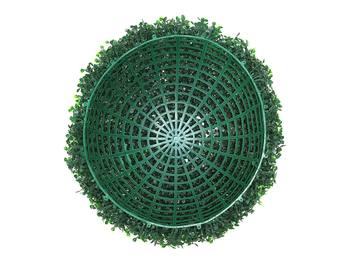 Planta Artificial-Árbol Topiario Artificial SucceBuy de 40,6 cm, Bola Topiaria Artificial, Plantas s Artificiales para Decoración de Interiores y Exteriores Verde