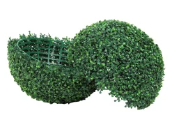 Planta Artificial-Árbol Topiario Artificial SucceBuy de 40,6 cm, Bola Topiaria Artificial, Plantas s Artificiales para Decoración de Interiores y Exteriores Verde