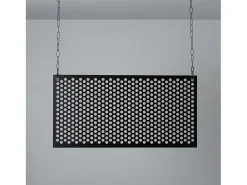 New Ledkia Rejilla de Metal para Letras de Neón Negro