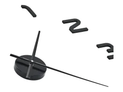 Hot Reloj 3D de pared con diseño moderno 100 cm XXL ES398675 Negro