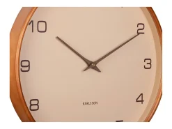 Discount KARLSSON Reloj de pared Acento - Marrón arena - Ø40cm Marru00f3n