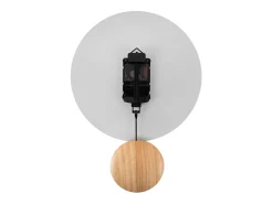 Outlet KARLSSON Reloj de pared Arlo péndulo - - Ø30cm Blanco