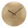 OZAIA Reloj De Pared-Reloj de pared Art Déco - Diámetro 50 cm - Metal - - FELINAR Dorado