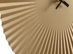 OZAIA Reloj De Pared-Reloj de pared Art Déco - Diámetro 50 cm - Metal - - FELINAR Dorado