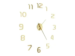 Reloj de pared 3D con diseño moderno 100 cm XXL ES592508 Dorado Clearance