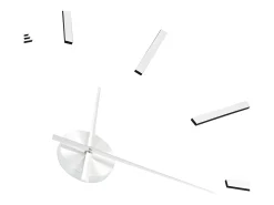 Reloj de pared 3D con diseño moderno 100 cm XXL ES404526 Plateado Hot