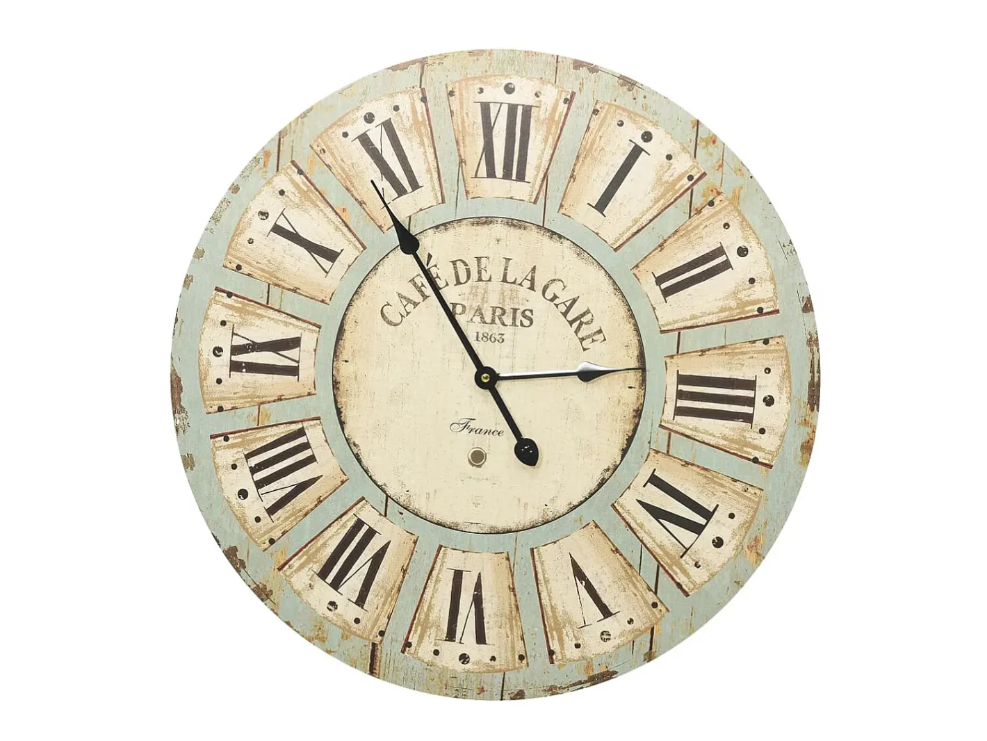 Reloj De Pared-Reloj de pared de MDF 60 cm ES588843 Multicolor