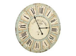 Reloj De Pared-Reloj de pared de MDF 60 cm ES588843 Multicolor