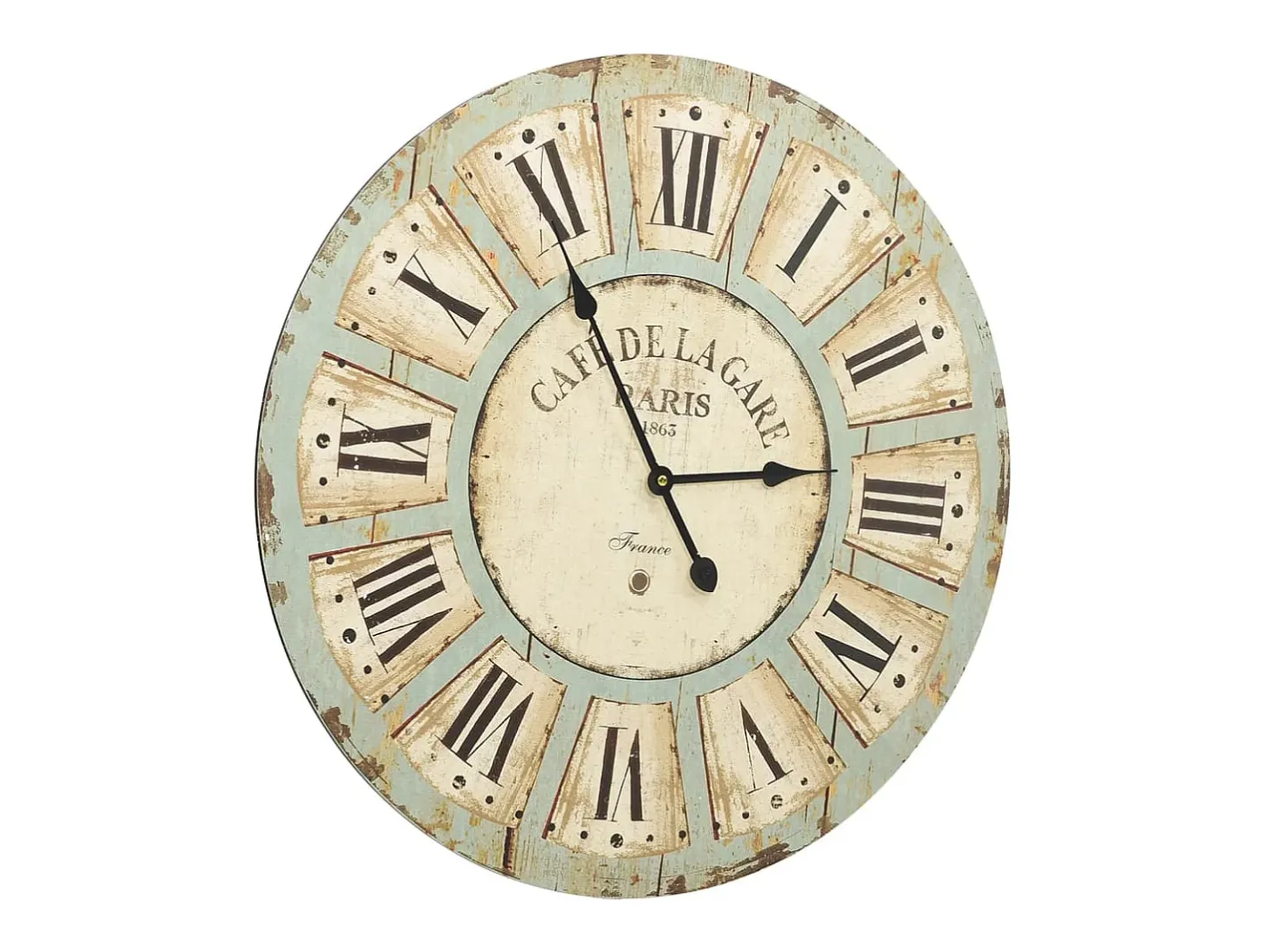 Reloj De Pared-Reloj de pared de MDF 60 cm ES588843 Multicolor