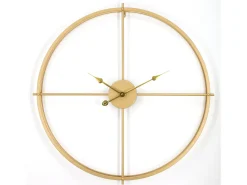 OZAIA Reloj De Pared-Reloj de pared de metal - D. 80 cm - - NEWPORT Dorado