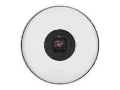 PRESENT TIME Reloj De Pared-Reloj de pared Echelon Circular - - Ø40cm Blanco