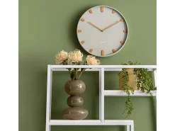 Sale KARLSSON Reloj de pared Grace - jade - Ø40cm Gris