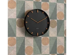 PRESENT TIME Reloj De Pared-Reloj de pared Grace - - Ø40cm Negro