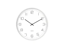 Discount KARLSSON Reloj de pared Lofty - - Ø40cm Blanco