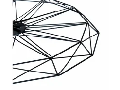 THINIA HOME Reloj de Pared Moderno Ø60cm Negro Online