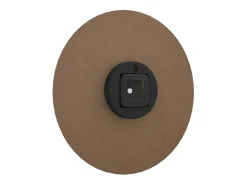vidaxl Reloj de pared Monet amarillo Ø30 cm Color natural claro