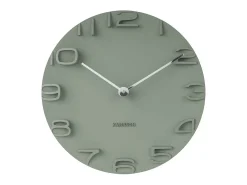 Outlet PRESENT TIME Reloj de pared On The Edge - jungla - Ø42cm Verde