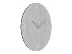 ebuy24 Reloj de pared Ravenna claro, movimiento silencioso, Ø 40 Gris New