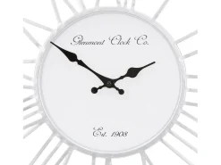 WOMO-DESIGN Reloj De Pared-Reloj de Pared Reloj de Diseño Reloj Decorativo Salón Madera Retro Alfheim Ø 85 Color natural claro