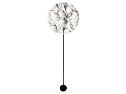 KARLSSON Reloj de poliresina imitación mármol Reloj Blanco Hot