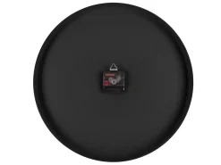 Hot KARLSSON Reloj moderno con agujas cromadas On the Edge Negro