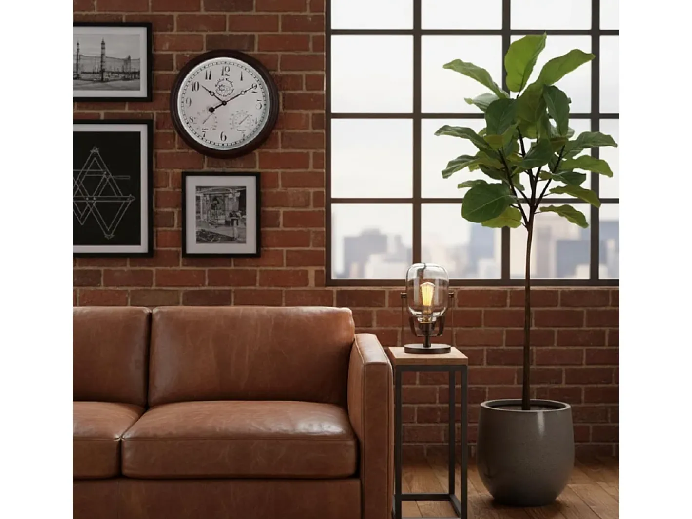 World Of Weather Reloj De Pared-Reloj termómetro/higrómetro para exteriores Marru00f3n