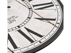 Reloj vintage de pared London 30 cm ES223219 Blanco