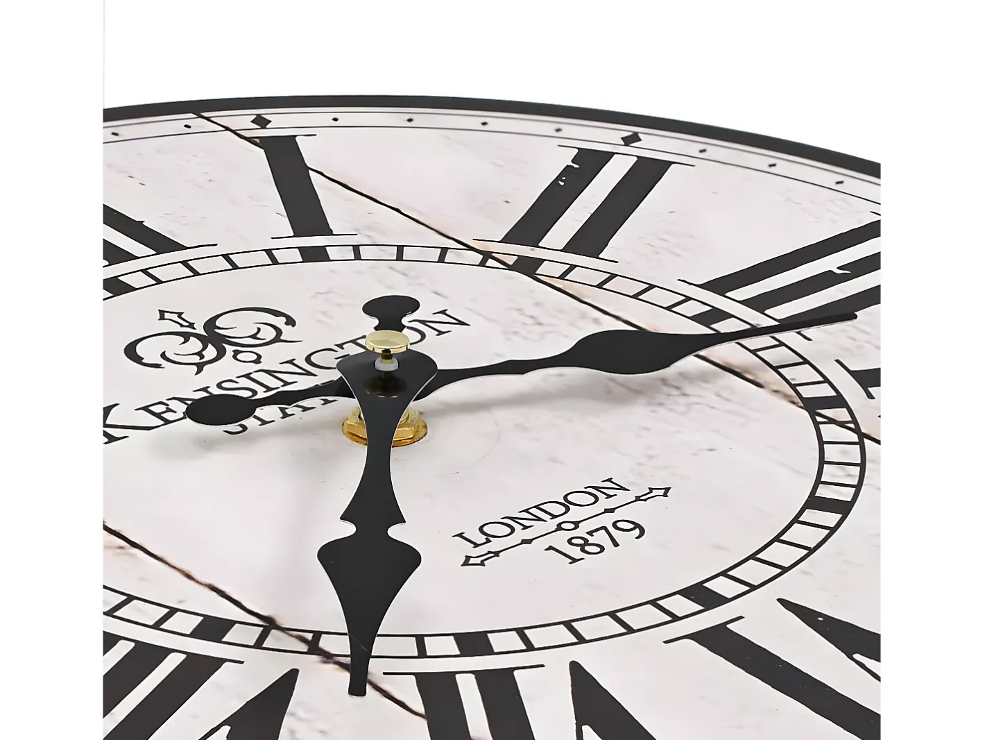 Reloj vintage de pared London 30 cm ES223219 Blanco