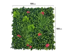 NORTENE Planta Artificial-Rollo jardin vertical villa 100 x 100 1 X 2M Verde
