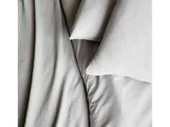 Sweeek Ropa De Cama-Ropa de cama de gasa de algodón claro, 2 plazas Gris