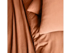 Sweeek Ropa de cama de gasa de algodón Terracota Sale