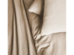 Sweeek Ropa de cama de gasa y algodón Beige Online