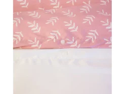Sweeek Ropa de cama reversible de microfibra estampado bosque encantado, 1 Rosa Outlet