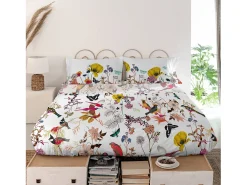 Happyfriday Sabana Cama 105 (180x270 cm) Birds of paradise Multicolor Discount