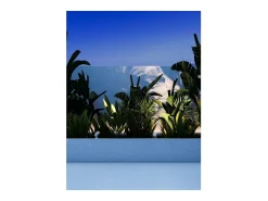 Iluminación Exterior-Sair XL - Foco LED redondo de 20 W IP65 3000 K - Luz de jardín para plantas o setos h38cm - Beneito faure Blanco