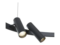 Discount Maytoni Satellite Lámpara colgante de techo LED integrada negra Negro